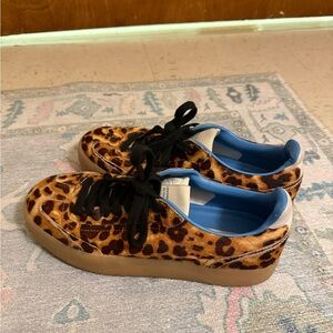 Leopard Print Sneakers